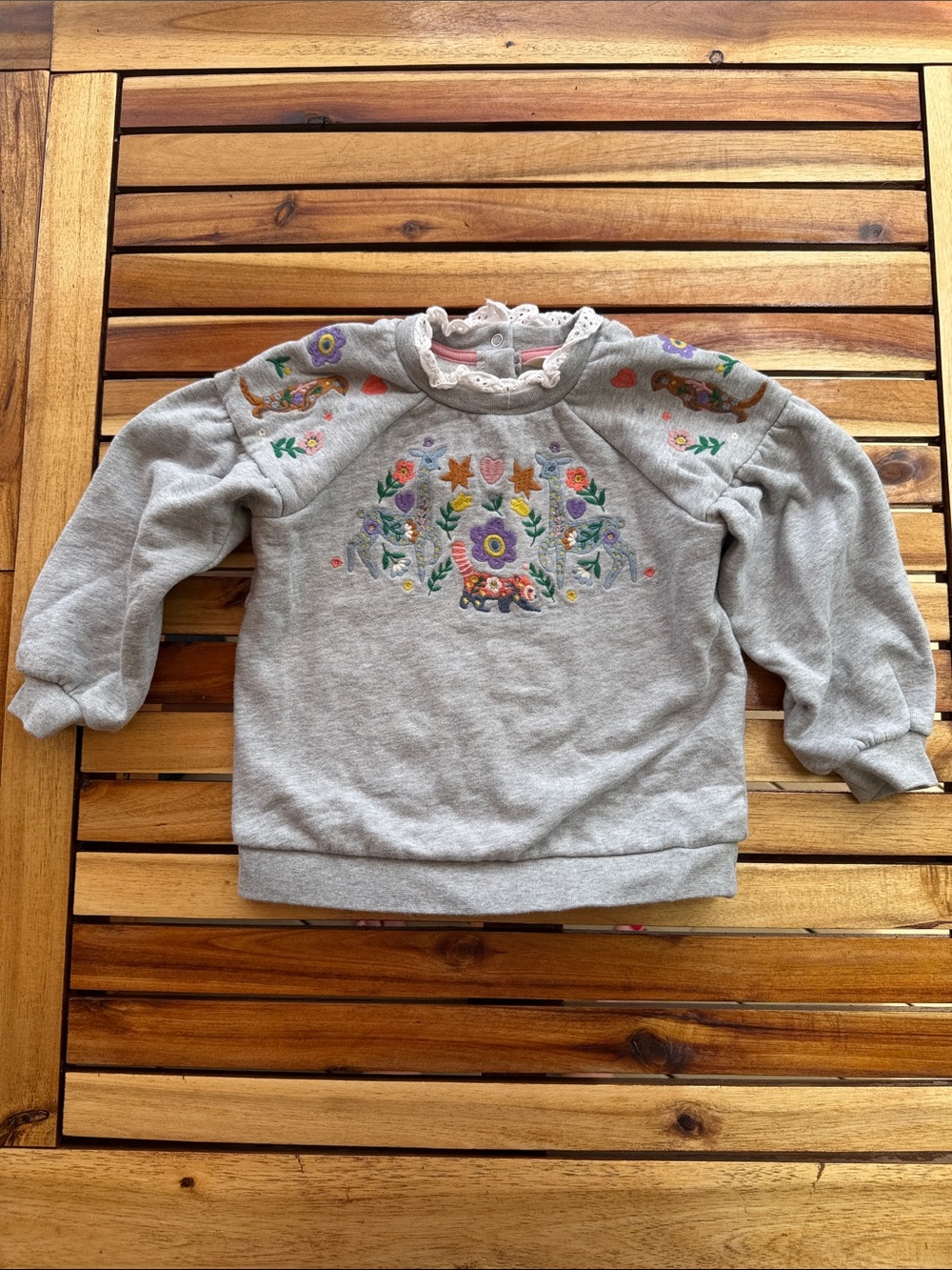 Boden Embroidered  Sweatshirt